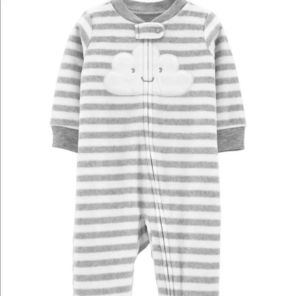 Carters cloud footie pajamas size 6m